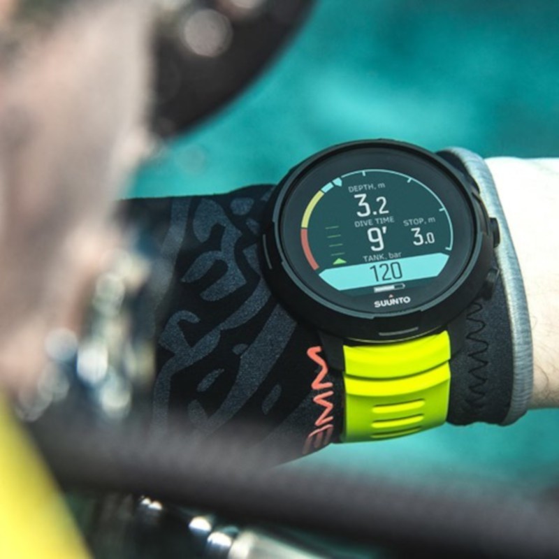 Ordinateur D5 lime Suunto