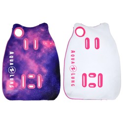 Sur-enveloppe réversible blanc / pink galaxy pour gilet Rogue Aqualung