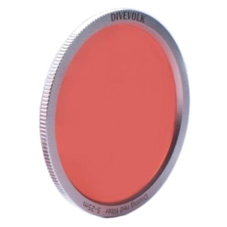 Filtre rouge 37mm Divevolk 