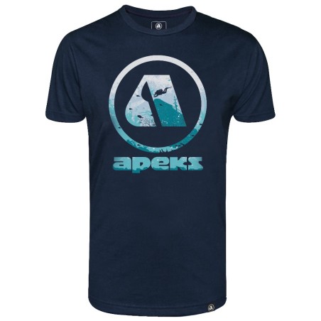 T-shirt Apeks navy