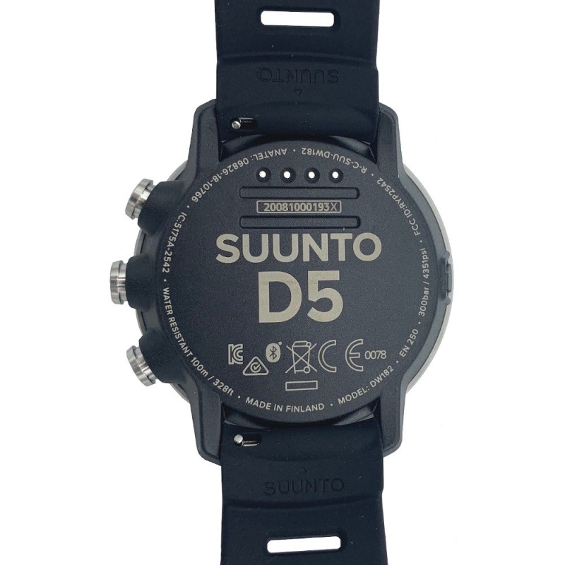 Ordinateur D5 noir Suunto