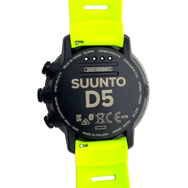 Ordinateur D5 lime Suunto