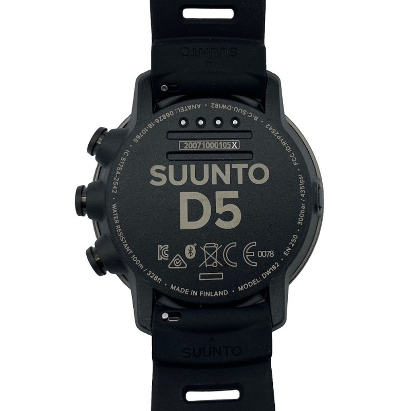 Ordinateur D5 noir Suunto