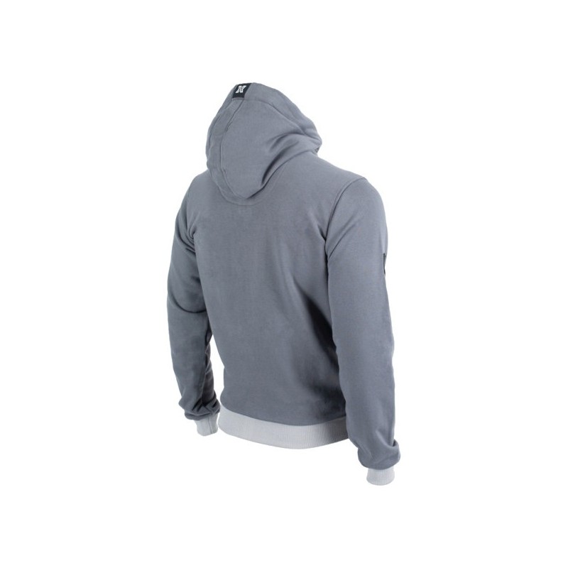 Sweat à capuche gris Xdeep