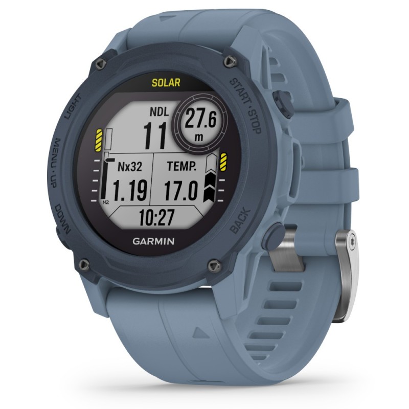 Ordinateur Descent G1 Solar Bleu Garmin