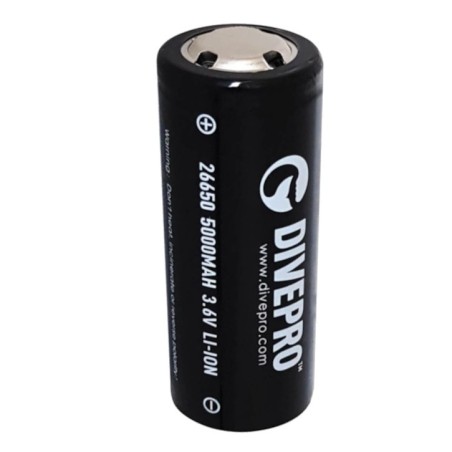 Accus 26650 Li-ion 5000mAh Divepro