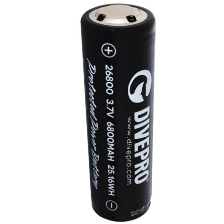 Accus 26800 Li-ion 6800mAh Divepro