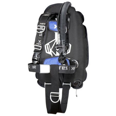 Gilet XR-REC Trim Single Backmount Set bleu Mares