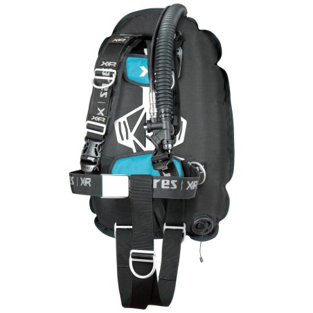 Gilet XR-REC Trim Single Backmount Set aqua Mares