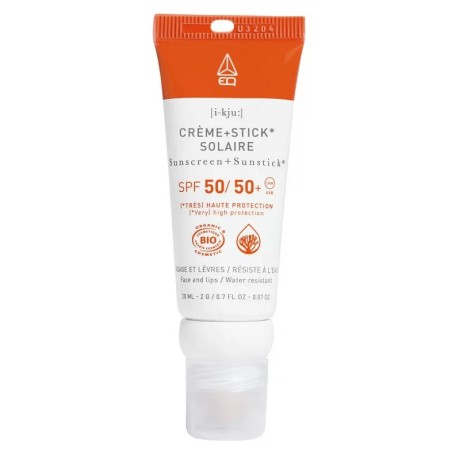 Combi Stick à lèvres + crème SPF50