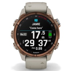 Garmin Descent MK3i 43mm titane PVD Bronze