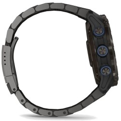 Garmin Descent MK3i 51mm titane Carbon Gray DLC bracelet titane