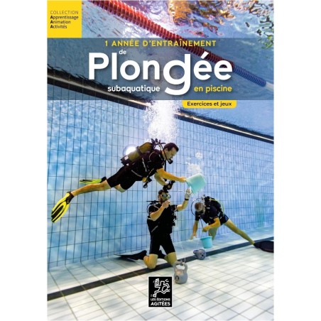 entraînement de plongée subaquatique en piscine