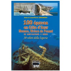 Livre 100 epaves en Côte d'Azur - Tome 2 