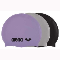 bonnet silicone classic logo Arena