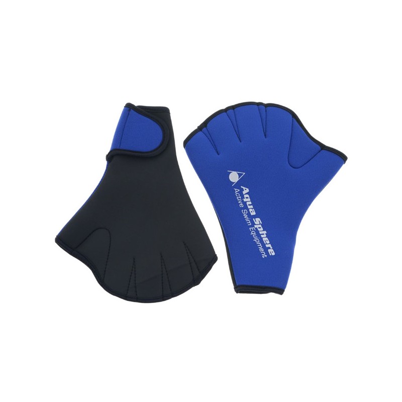 Gants de natation palmés sans doigts Résistance à l'eau Plongée Main Web  Gants d'entraînement de natation pour la natation