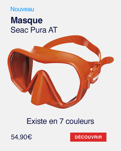 masque Seac Pura at plongée sous-marine